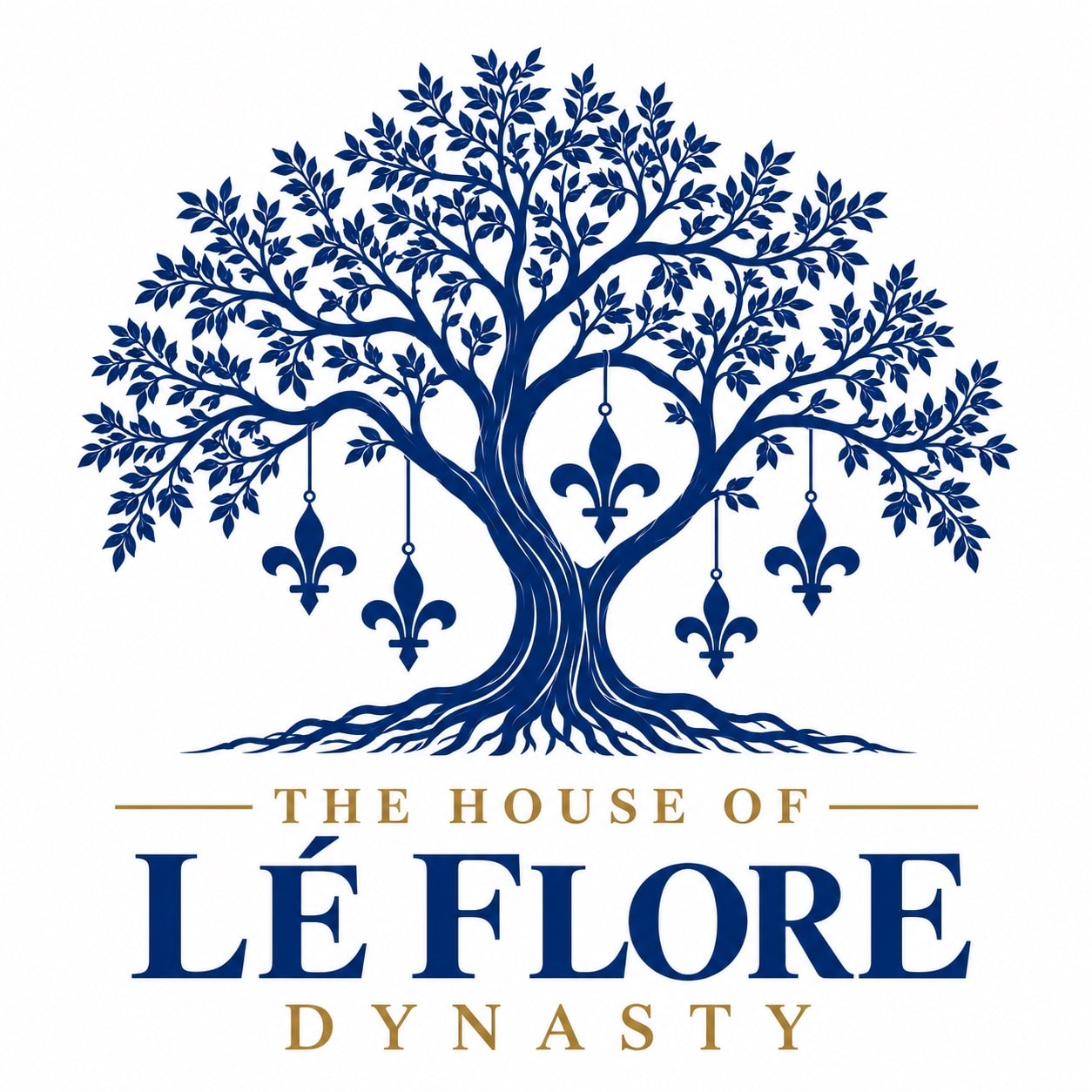 The House of Lé Flore Dynasty heraldic crest