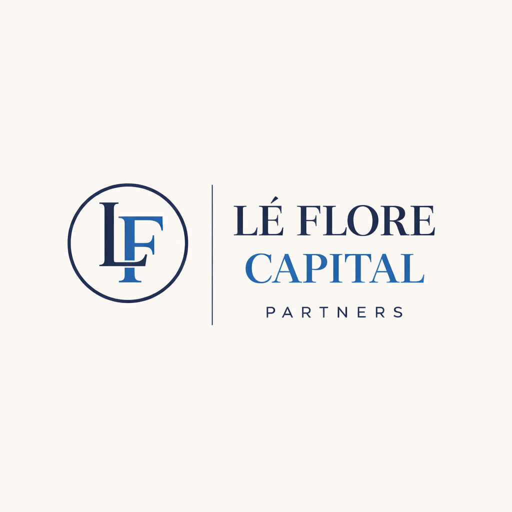 Lé Flore Capital Partners horizontal logo on light background