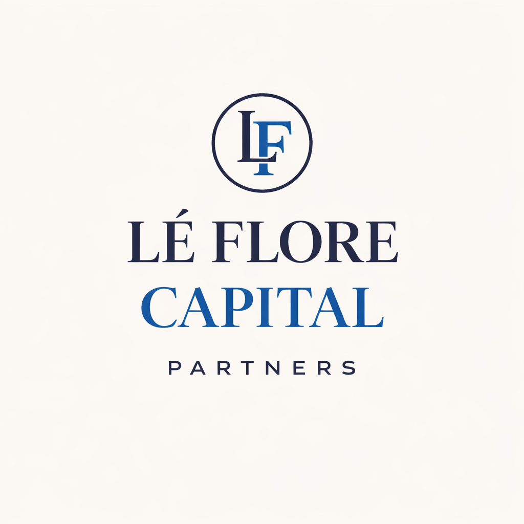 Lé Flore Capital Partners stacked monogram logo